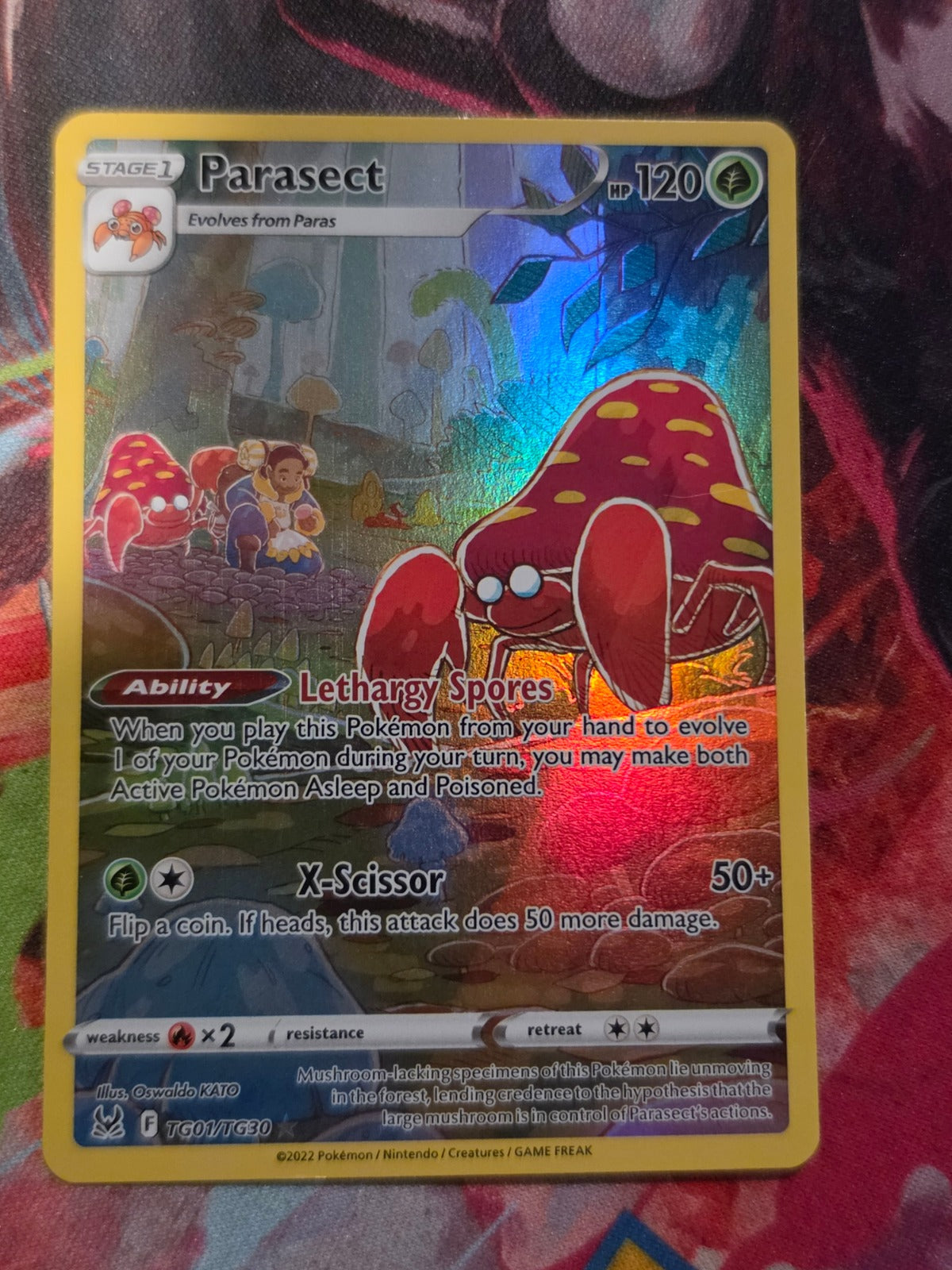 Parasect Ultra Rare Lost Origin Trainer Gallery TG01/TG30 NM Pokemon