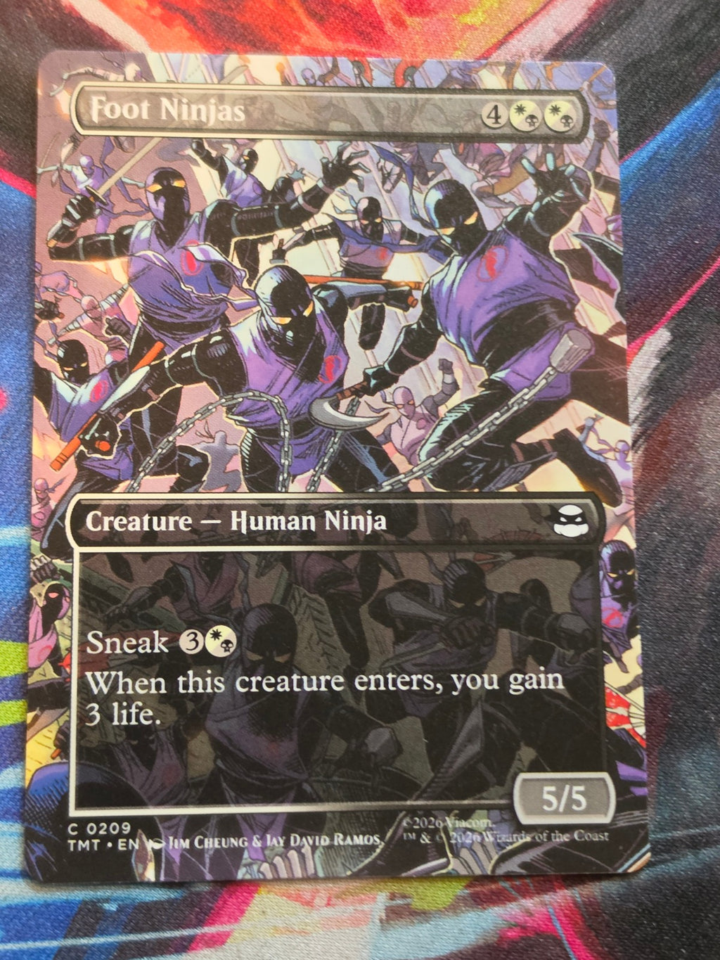 Foot Ninjas (Borderless) - 209 - Teenage Mutant Ninja Turtles - C - NM - MTG