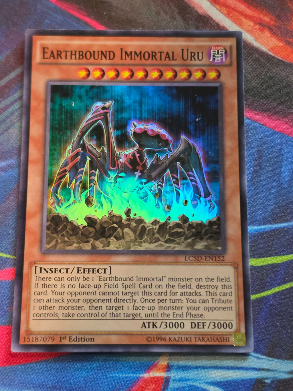 Earthbound Immortal Uru Super Rare Legendary Collection 5D's LC5D-EN152 LP