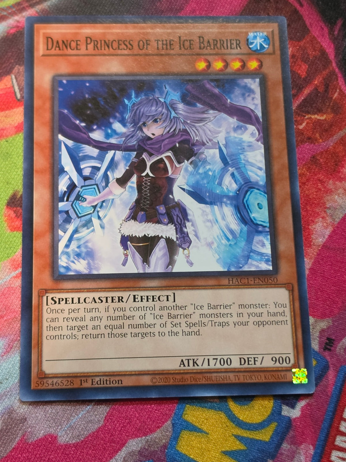 Dance Princess of the Ice Barrier Common Hidden Arsenal: Chapter 1 HAC1-EN050 LP