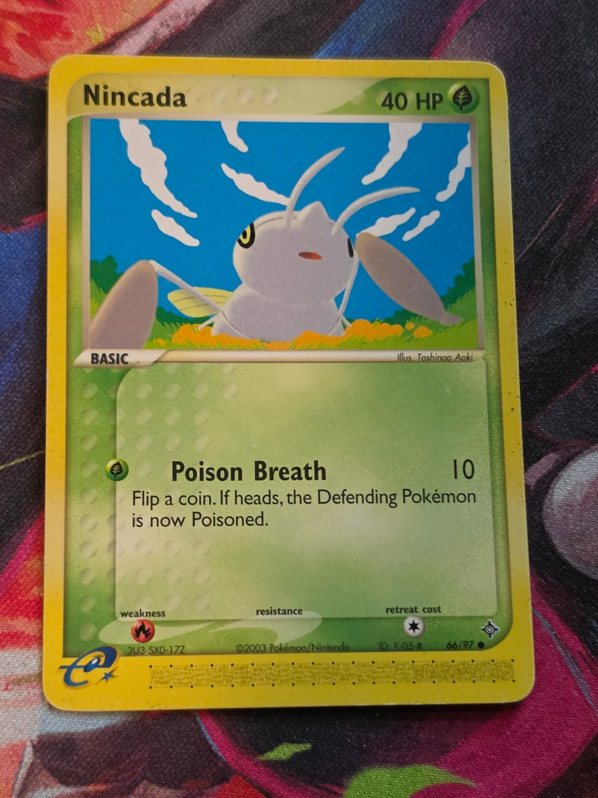 Nincada - 66/97 - EX Dragon - Common - LP - Pokemon