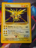 Zapdos Holo Rare Base Set 016/102 NM Pokemon