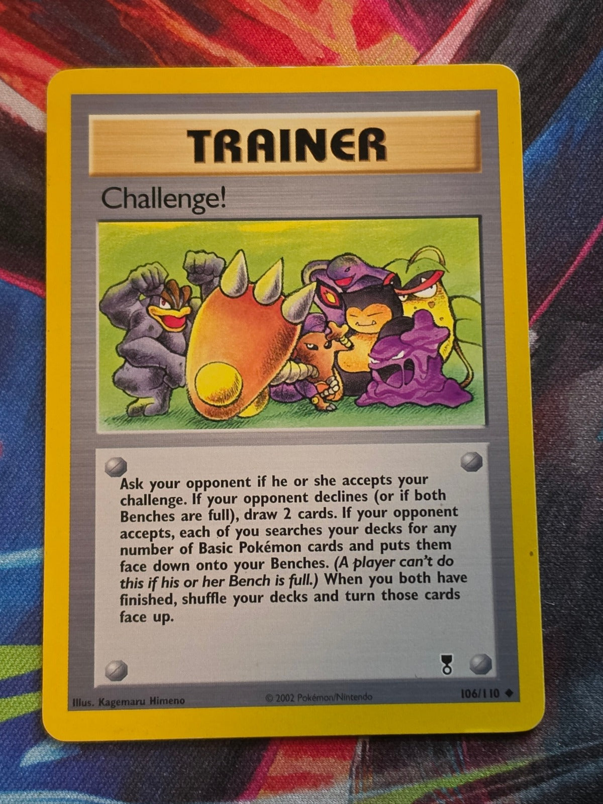 Challenge! Uncommon Legendary Collection 106/110 LP Pokemon