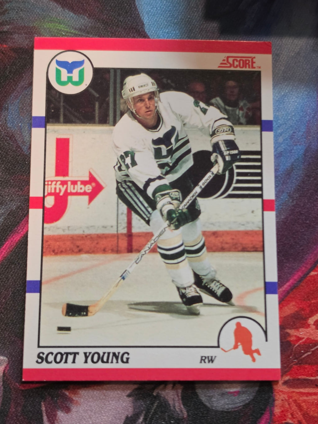 Scott Young 1990-91 Score Canadian #21 NM Hockey