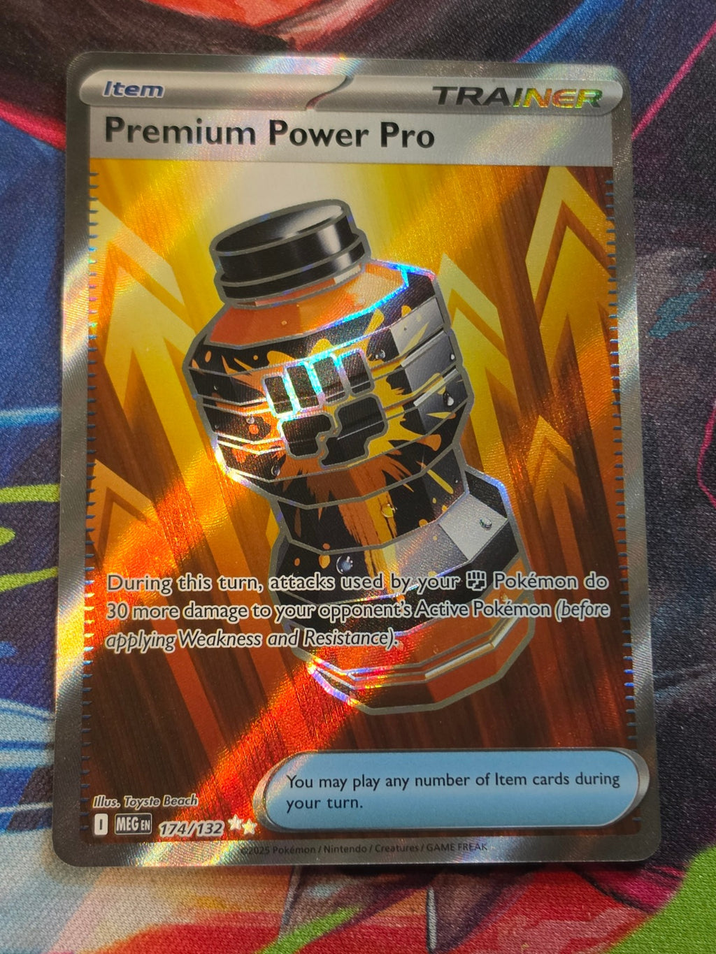 Premium Power Pro Ultra Rare ME01: Mega Evolution 174/132 NM Pokemon