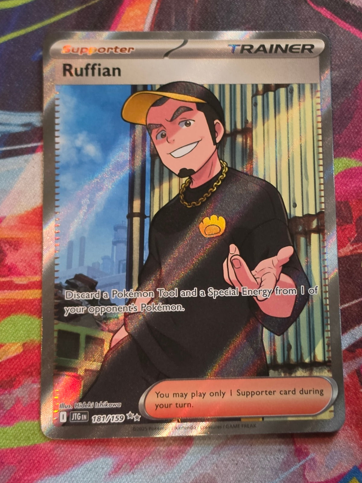 Ruffian Ultra Rare Journey Together 181/159 NM Pokemon