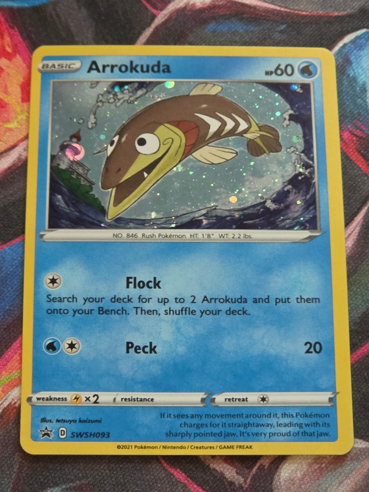 Arrokuda - SWSH093 - SWSH: Sword & Shield Promo Cards - Promo - NM Pokemon