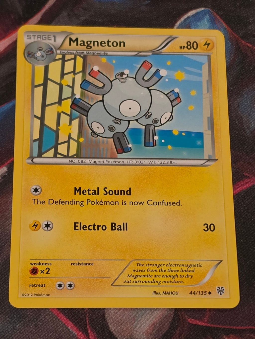 Magneton (44) - 44/135 - Plasma Storm - Uncommon - NM - Pokemon