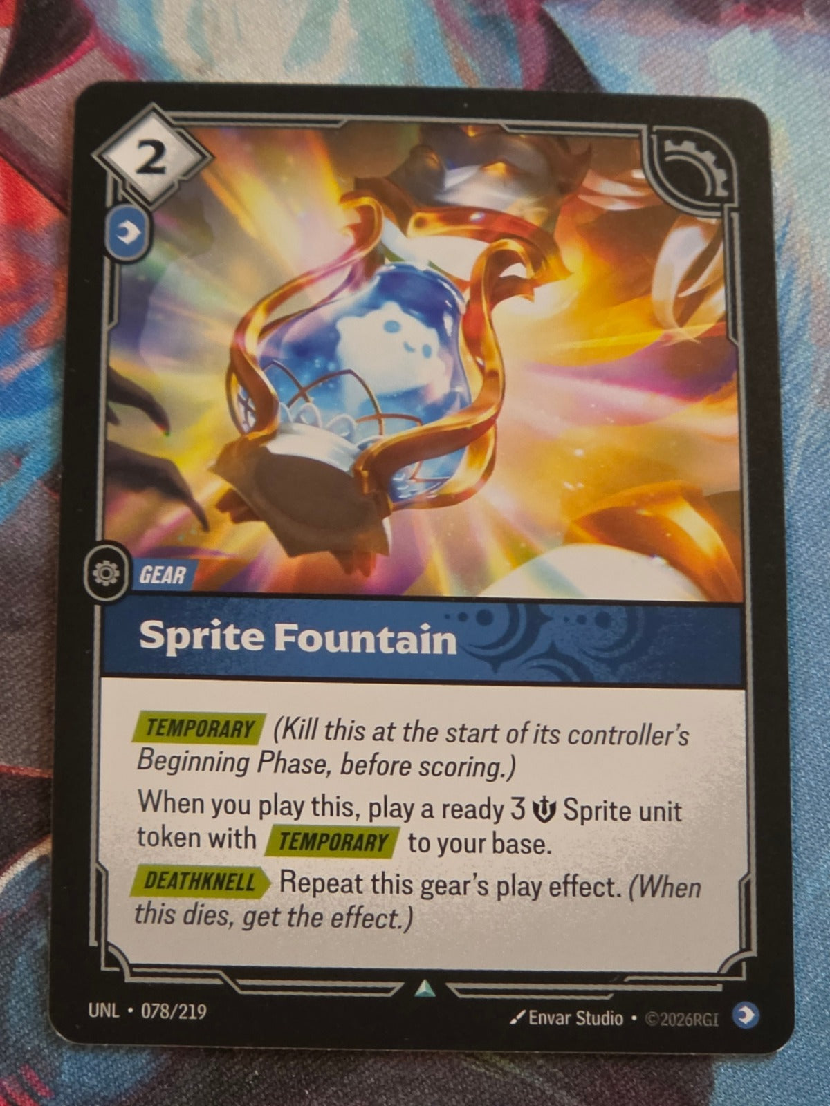 Sprite Fountain - 078/219 - Unleashed - Uncommon - NM