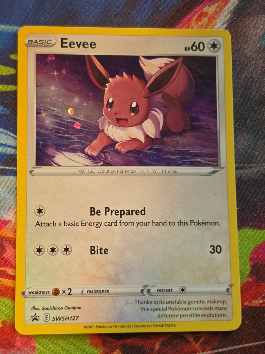 Eevee Promo SWSH: Sword & Shield Promo Cards SWSH127 LP+ Pokemon
