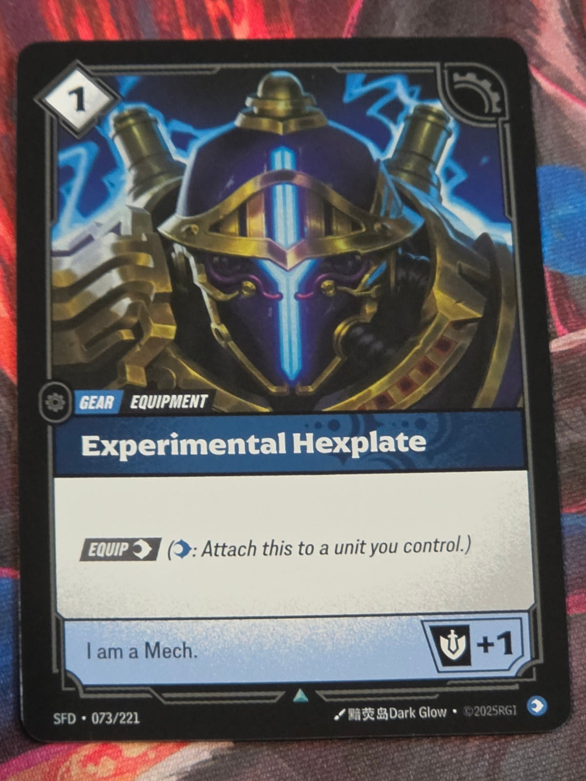 Experimental Hexplate - 073/221 - Spiritforged - Uncommon - NM