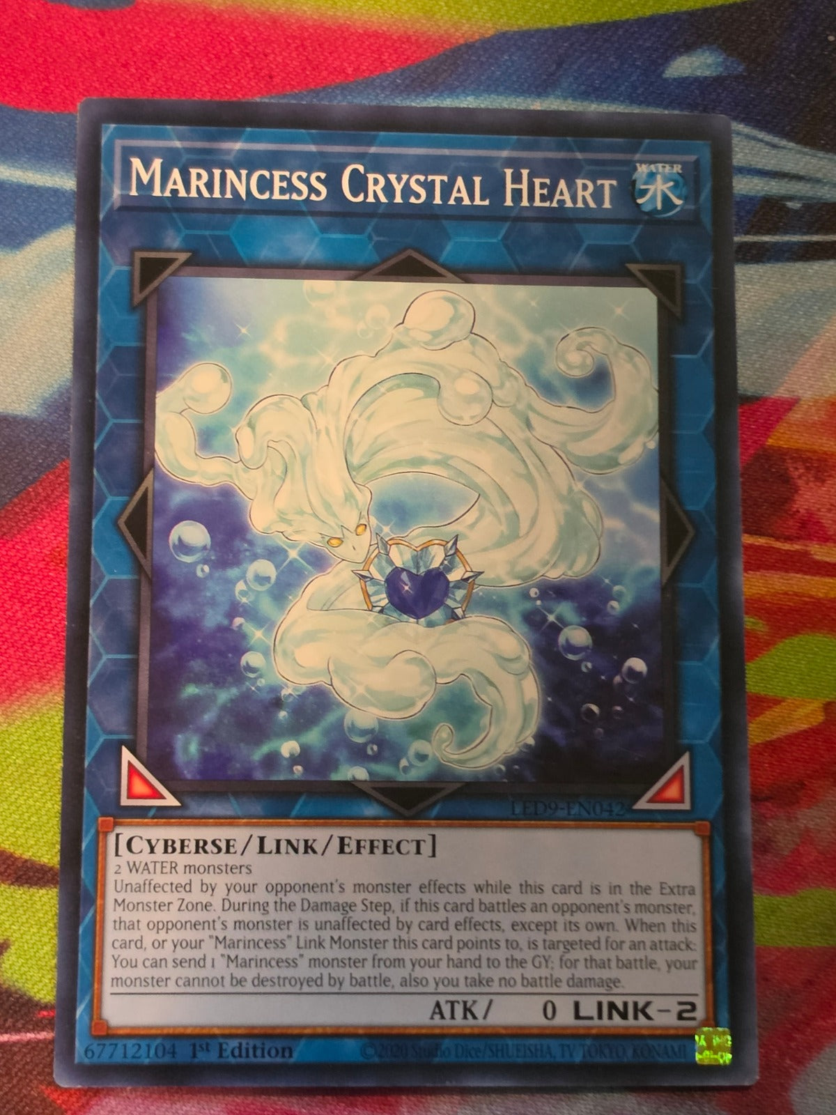 Marincess Crystal Heart Common Legendary Duelists: Duels From the Deep LED9-EN042 LP