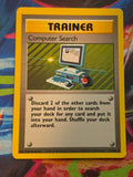 Computer Search Unlimited Base Set Rare 071/102 LP Pokemon