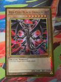 Red-Eyes Black Dragon Premium Gold Rare Maximum Gold: El Dorado MGED-EN003 1st Edition LP Yu-Gi-Oh!