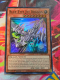 Blue-Eyes Jet Dragon Super Rare 25th Anniversary Rarity Collection II RA02-EN017 NM