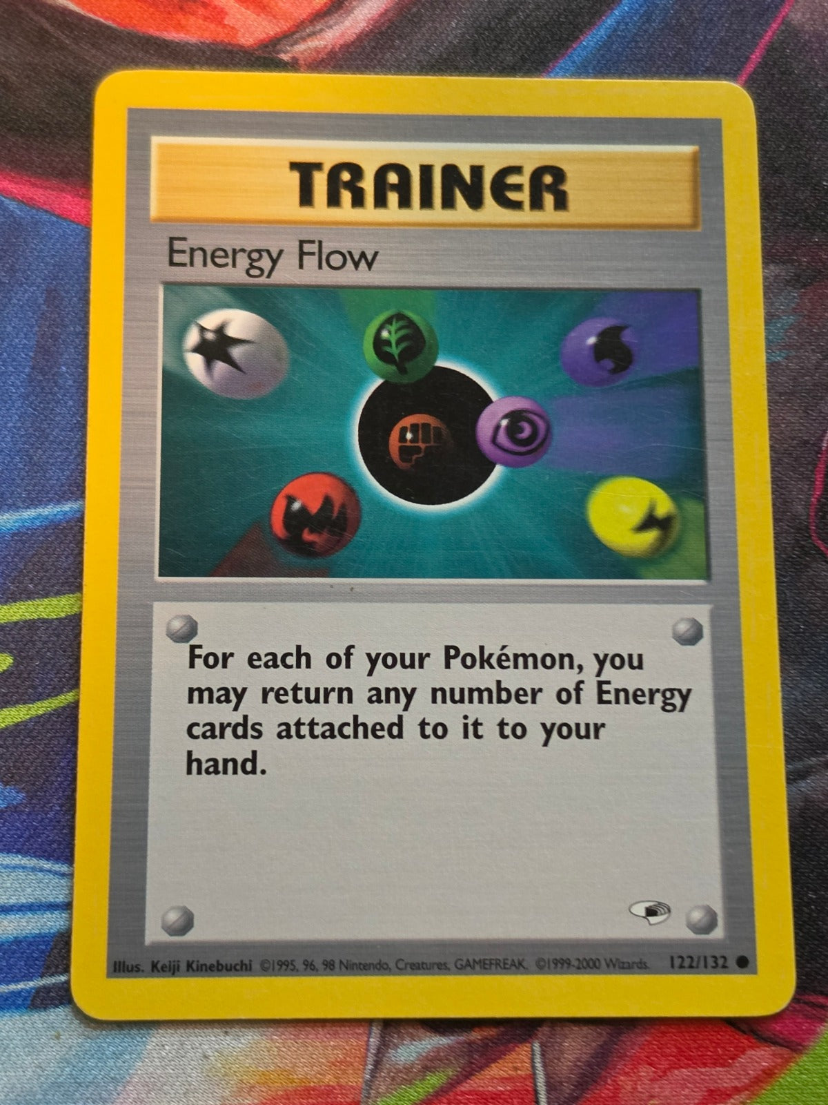 Energy Flow - 122/132 - Gym Heroes - Common - Unlimited - MP Pokemon