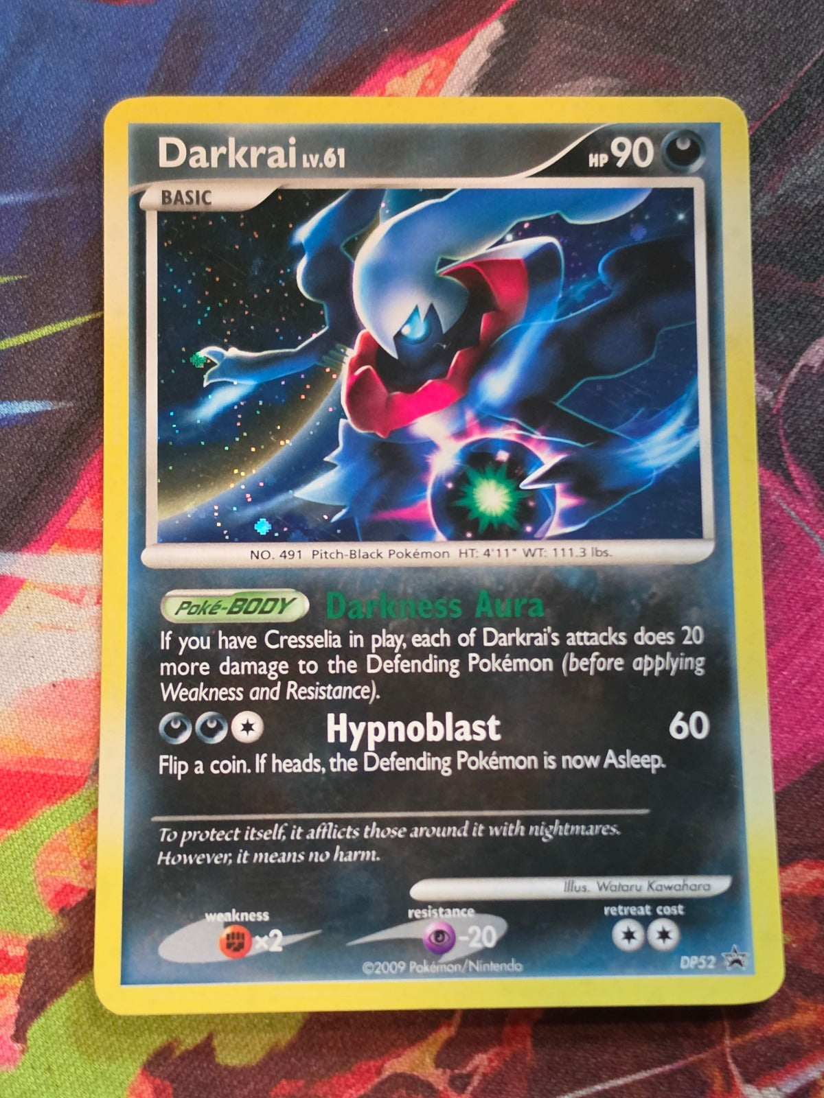 Darkrai Promo Diamond and Pearl Promos DP52 LP Pokemon