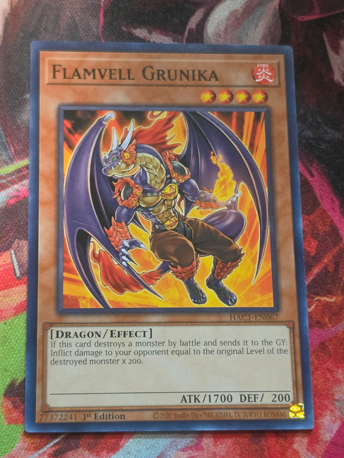 Flamvell Grunika Common Hidden Arsenal: Chapter 1 HAC1-EN067 LP