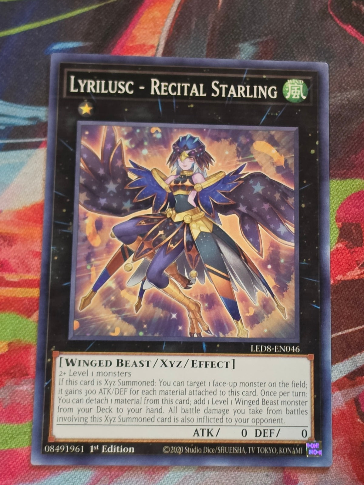 Lyrilusc - Recital Starling Common Legendary Duelists: Synchro Storm LED8-EN046 LP