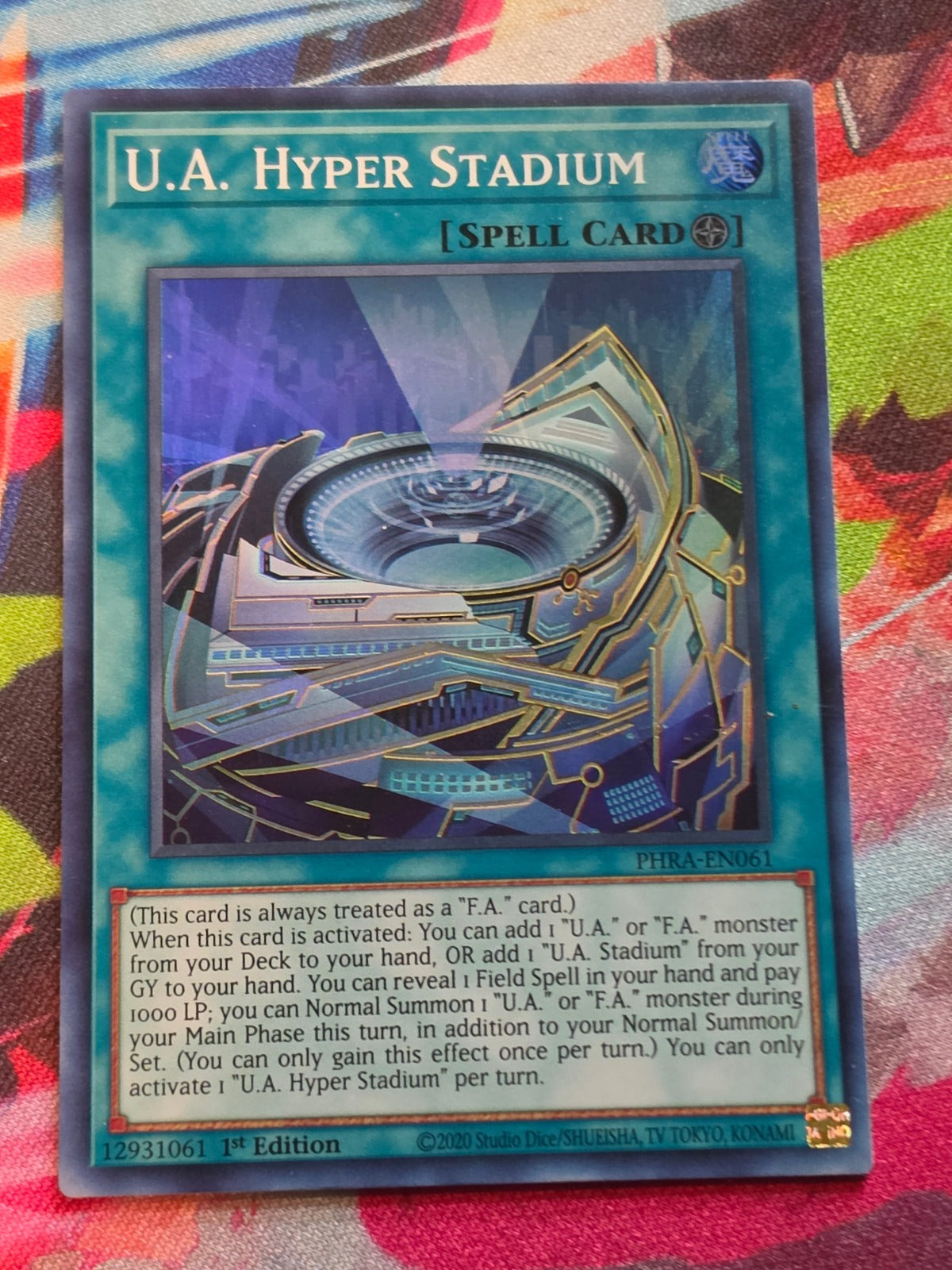 U.A. Hyper Stadium Super Rare Phantom Rage PHRA-EN061 LP