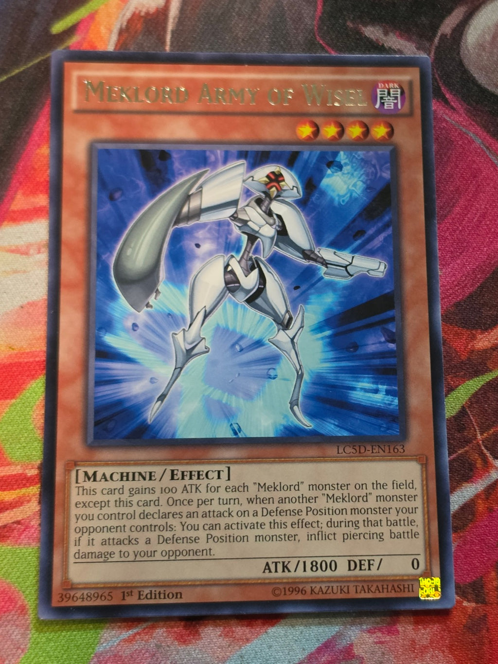 Meklord Army of Wisel Rare Legendary Collection 5D's LC5D-EN163 LP