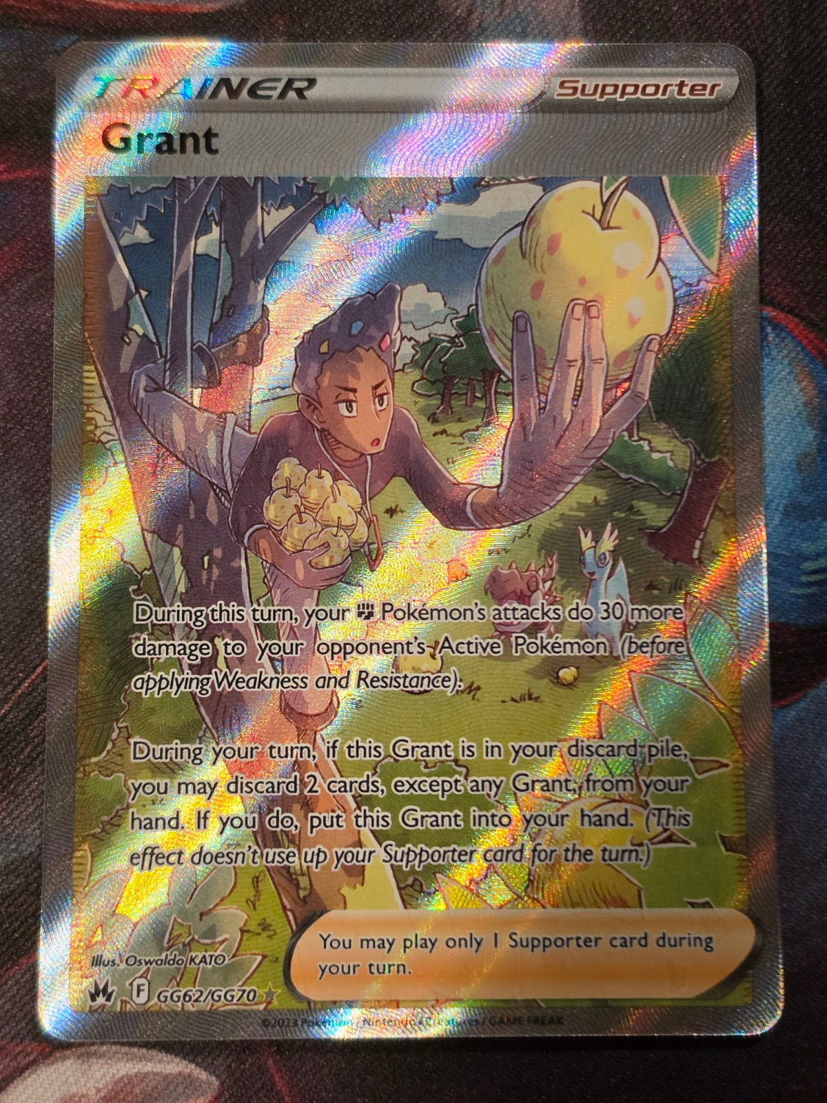 Grant Ultra Rare Crown Zenith Galarian Gallery GG62/GG70 NM Pokemon