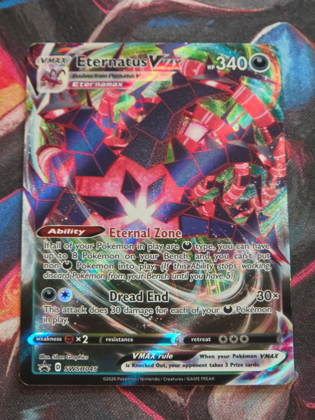 Eternatus VMAX - SWSH045 - SWSH: Sword & Shield Promo Cards - Promo - NM Pokemon