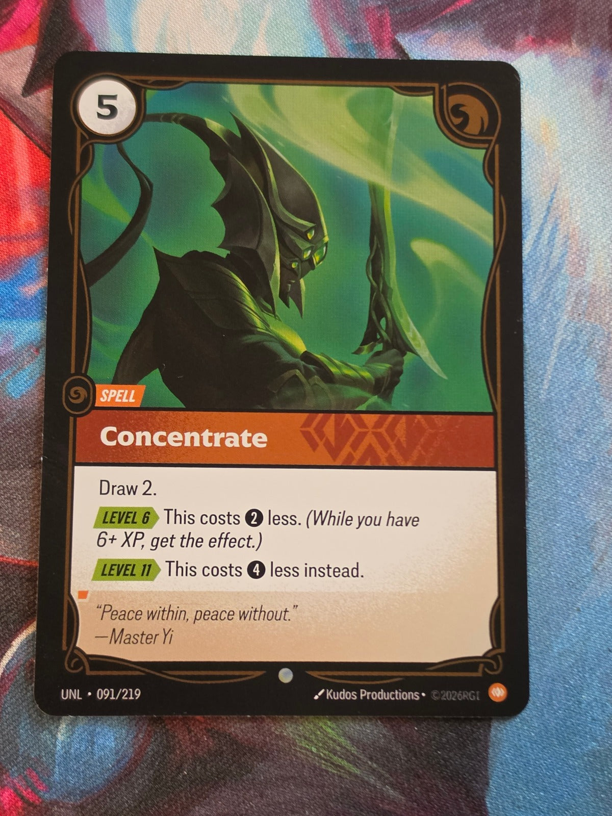 Concentrate - 091/219 - Unleashed - Common - NM