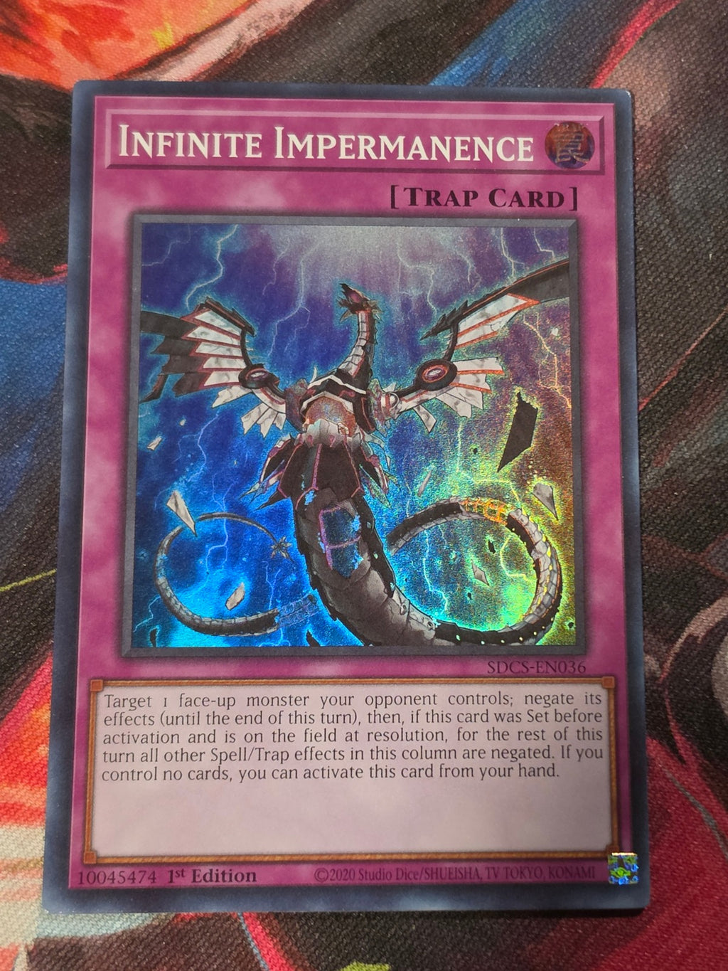 Infinite Impermanence Super Rare Structure Deck: Cyber Strike SDCS-EN036 LP