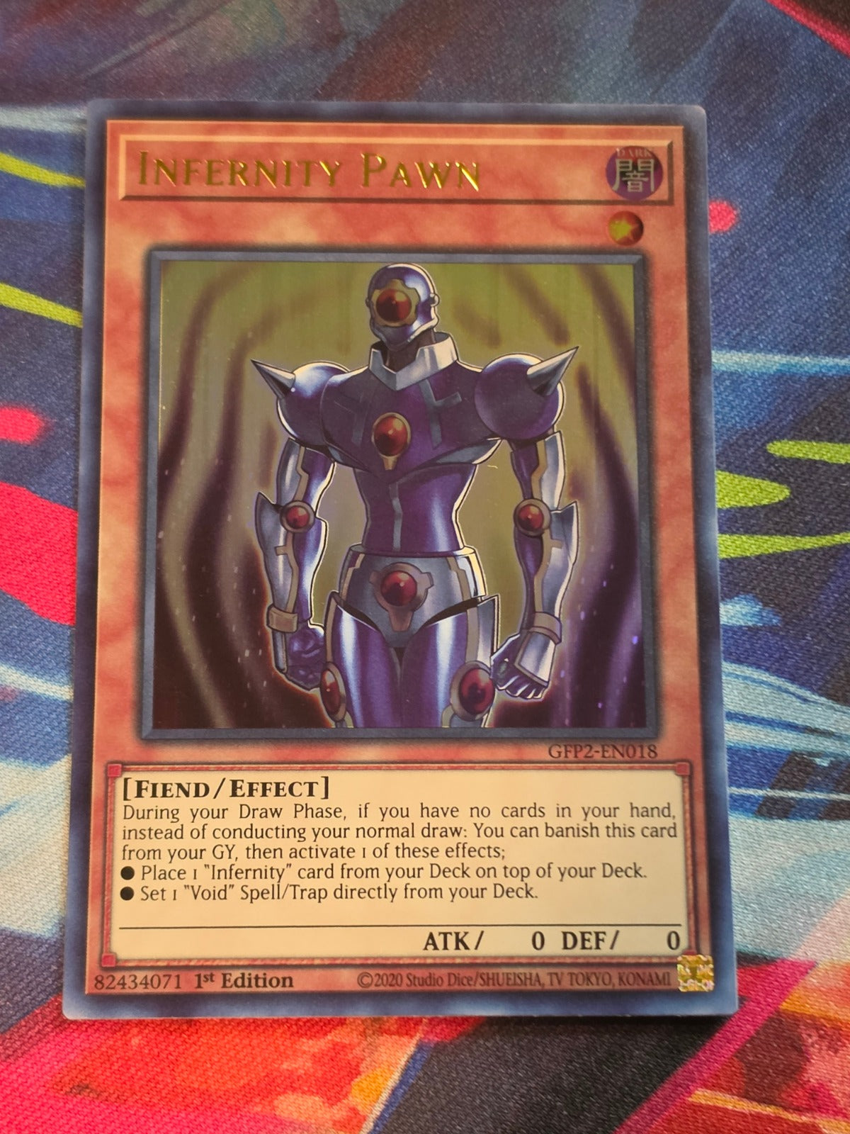 Infernity Pawn Ultra Rare Ghosts From the Past: The 2nd Haunting GFP2-EN018 LP