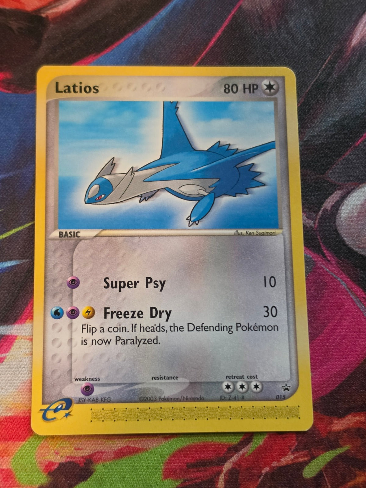 Latios (Pokemon Heroes: Latios & Latias DVD Release) Promo Nintendo Promos 015 LP+ Pokemon