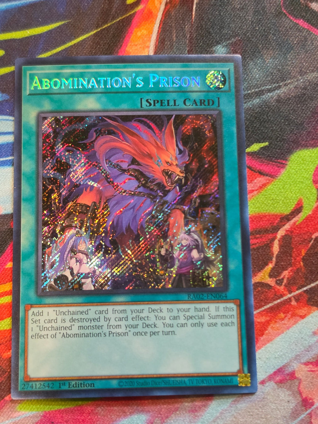 Abomination's Prison (Secret Rare) Secret Rare 25th Anniversary Rarity Collection II RA02-EN064 NM