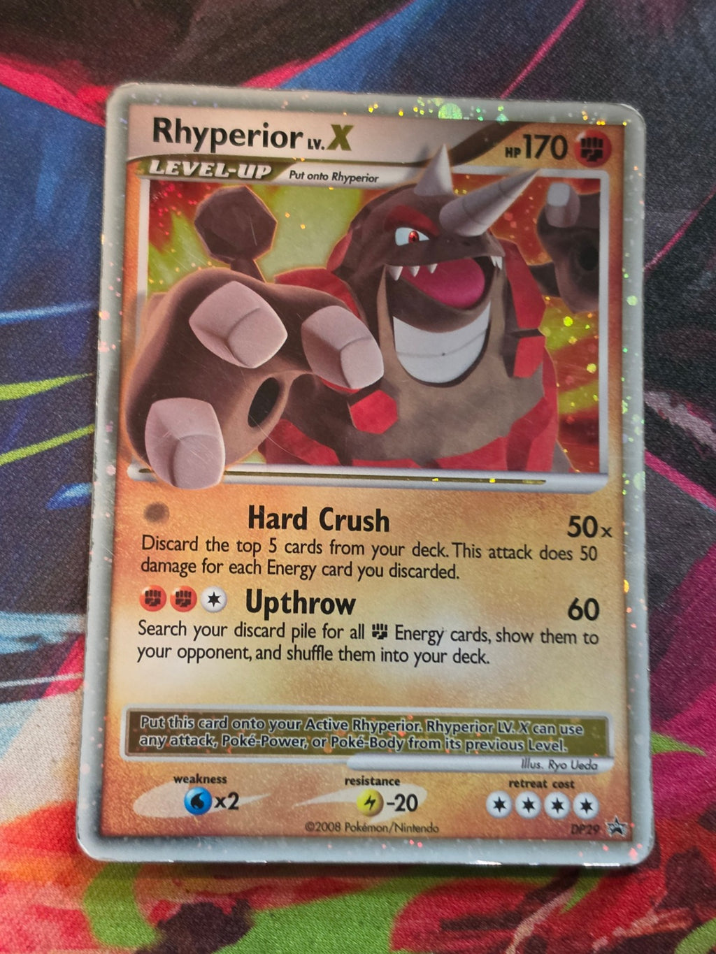 Rhyperior LV.X Promo Diamond and Pearl Promos DP29 HP Pokemon