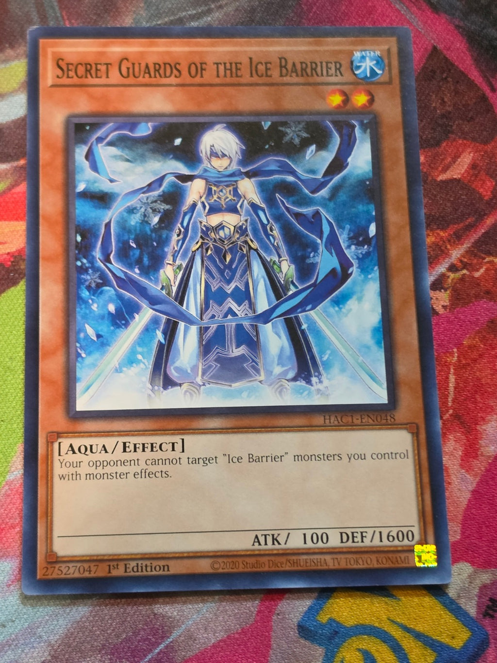 Secret Guards of the Ice Barrier Common Hidden Arsenal: Chapter 1 HAC1-EN048 LP