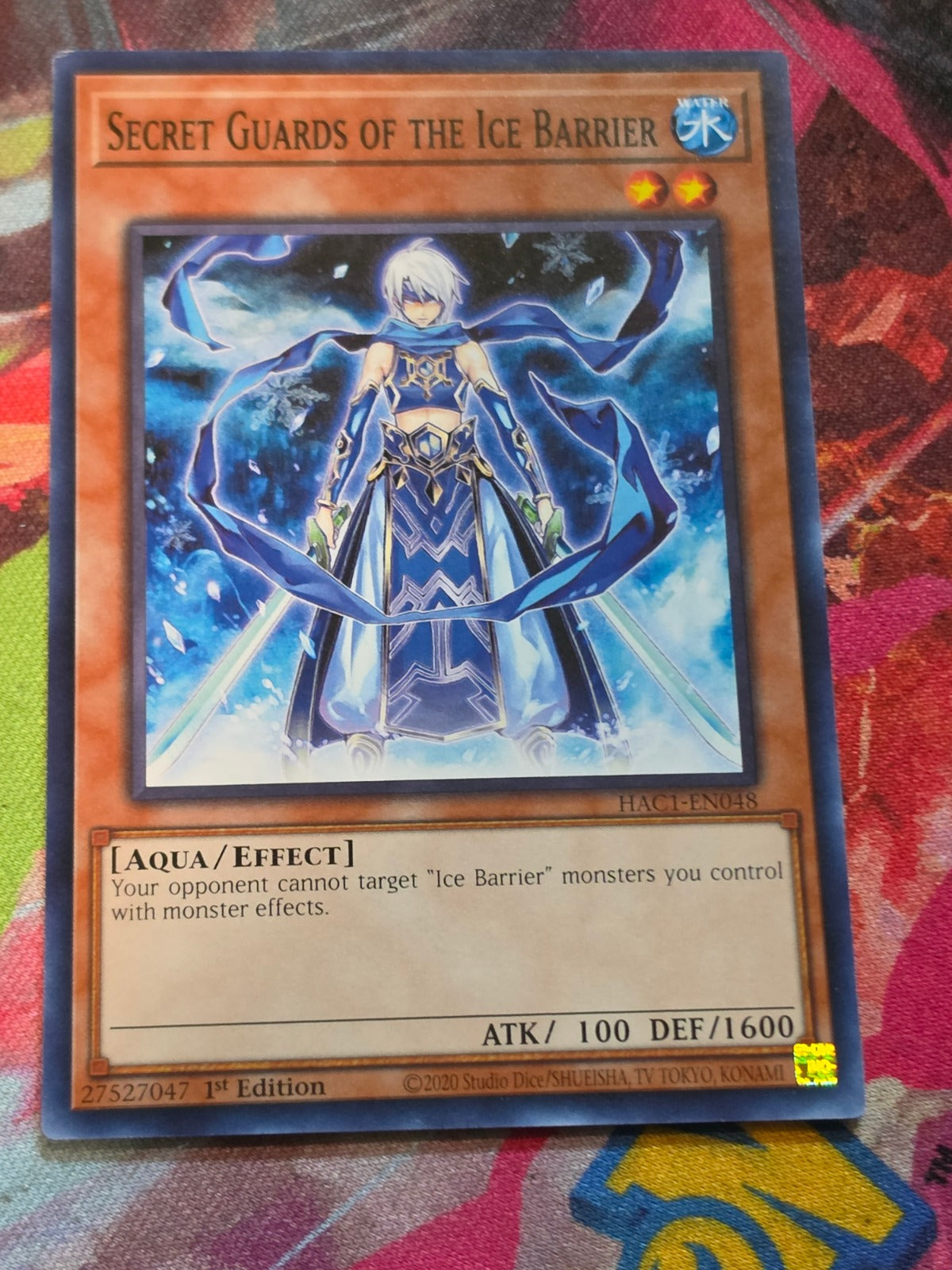 Secret Guards of the Ice Barrier Common Hidden Arsenal: Chapter 1 HAC1-EN048 LP