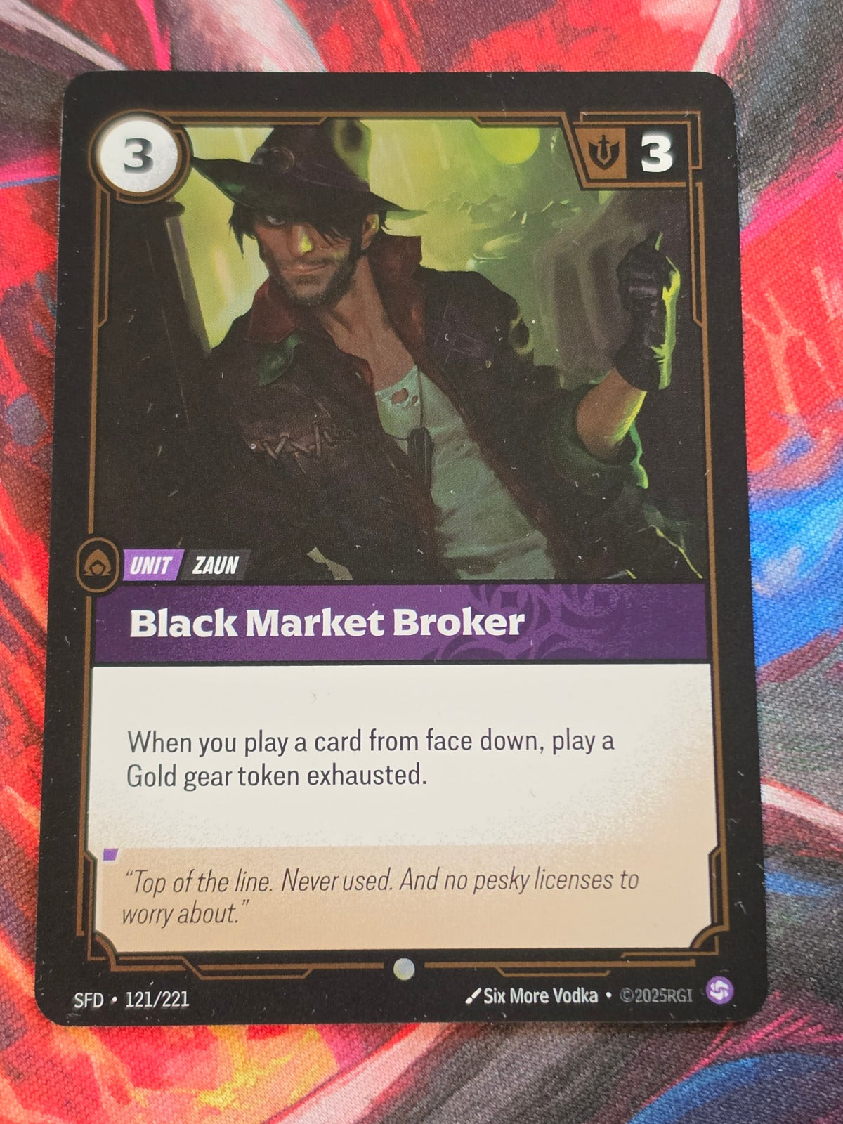 Black Market Broker - 121/221 - Spiritforged - Common - NM