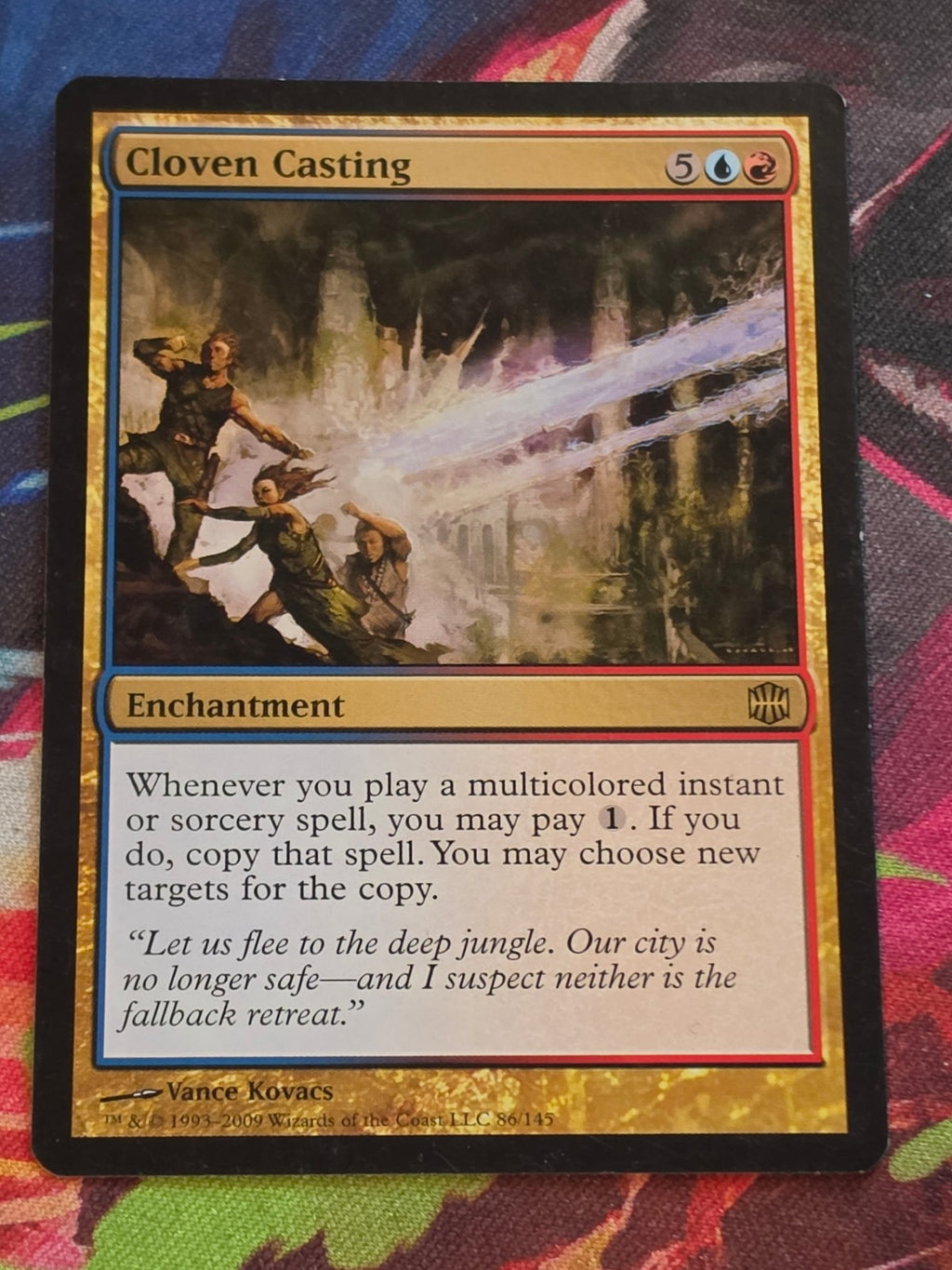 Cloven Casting - 86 - Alara Reborn - Rare - LP - MTG