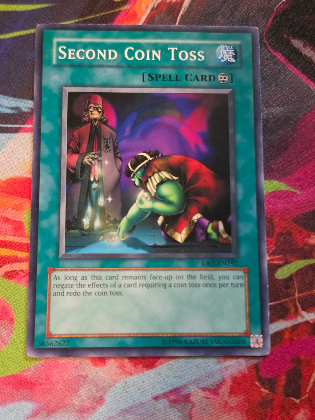 Second Coin Toss Common Dark Beginning 2 DB2-EN192 MP