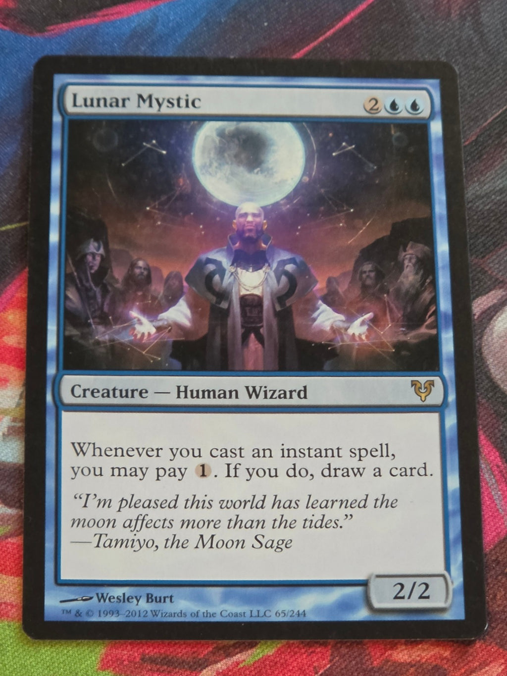 Lunar Mystic - 65 - Avacyn Restored - Rare - LP - MTG