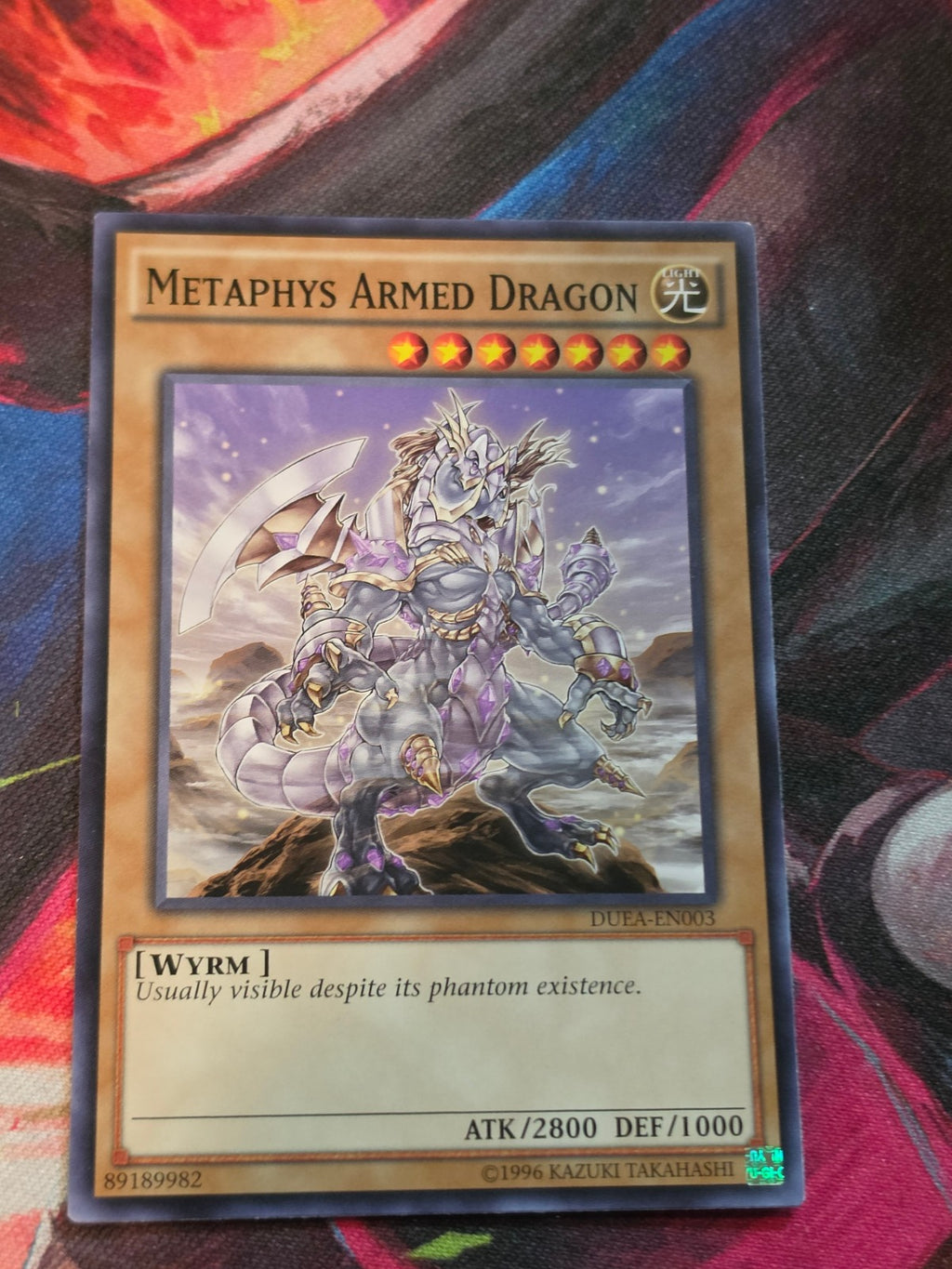 Metaphys Armed Dragon Common Duelist Alliance DUEA-EN003 LP