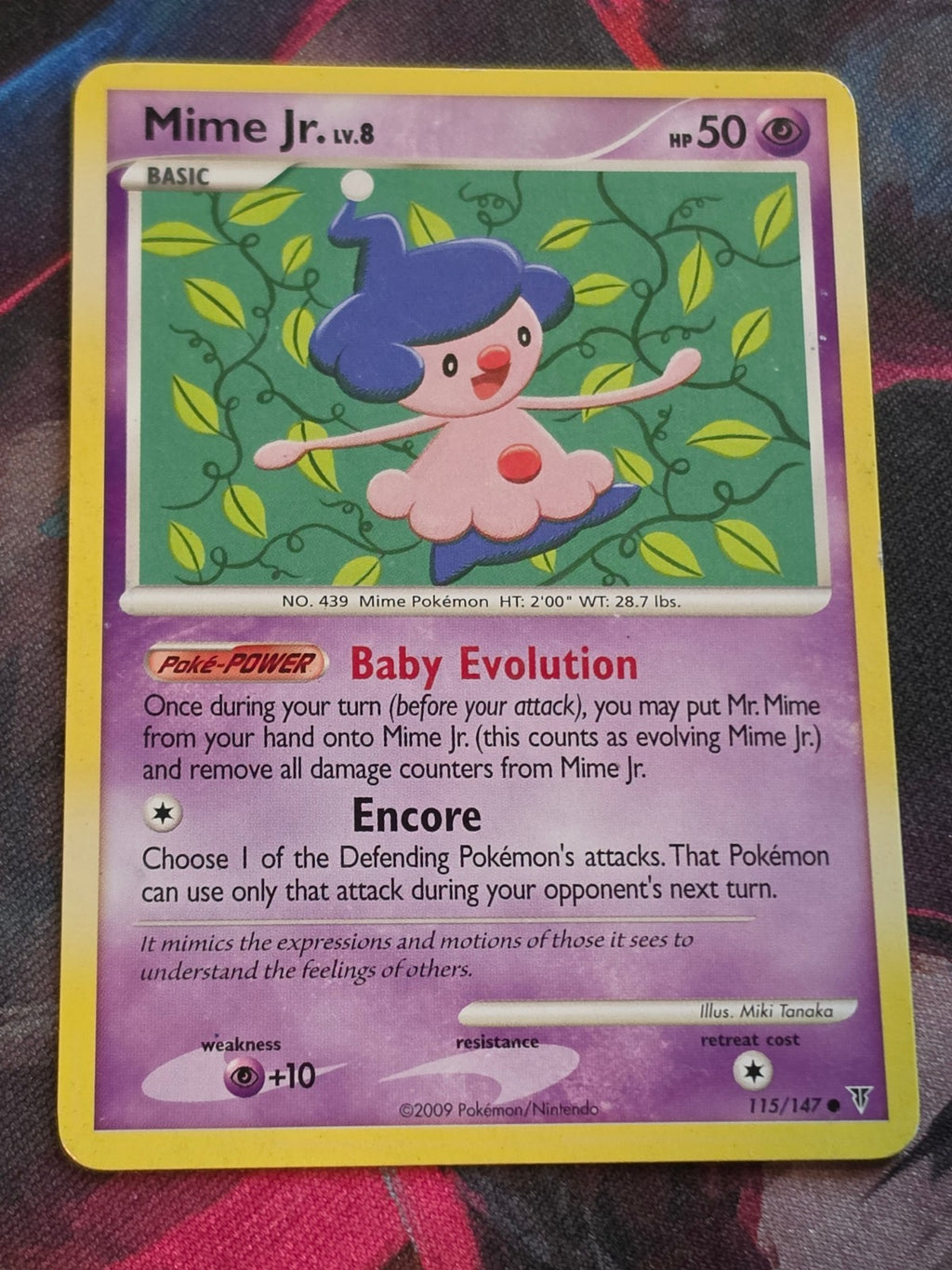 Mime Jr. - 115/147 - Supreme Victors - Common - MP - Pokemon