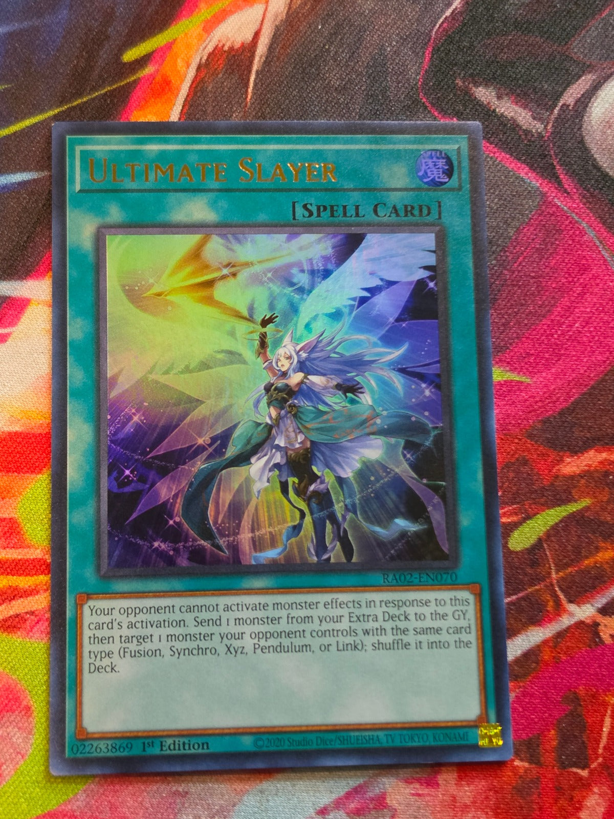 Ultimate Slayer (UR) Ultra Rare 25th Anniversary Rarity Collection II RA02-EN070 NM