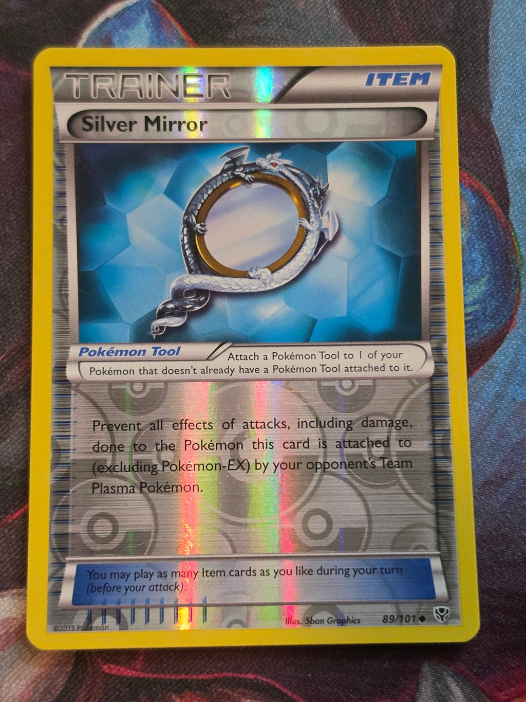 Silver Mirror - 89/101 - Plasma Blast - Uncommon - Reverse Holo - LP - Pokemon