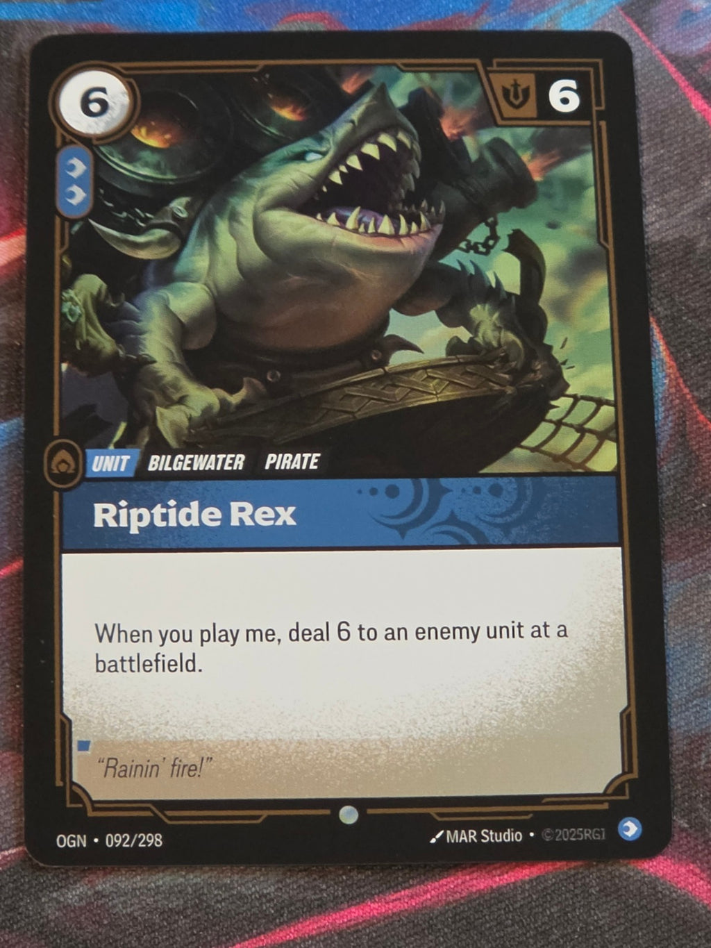 Riptide Rex - 092/298 - Origins - Common - NM