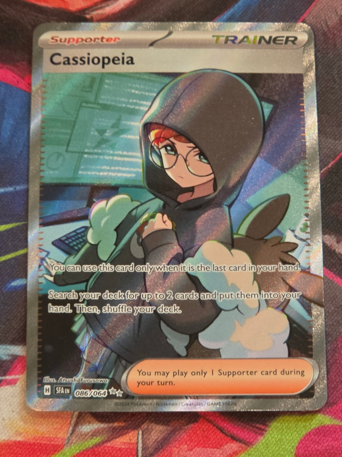 Cassiopeia Ultra Rare SV: Shrouded Fable 086/064 NM Pokemon