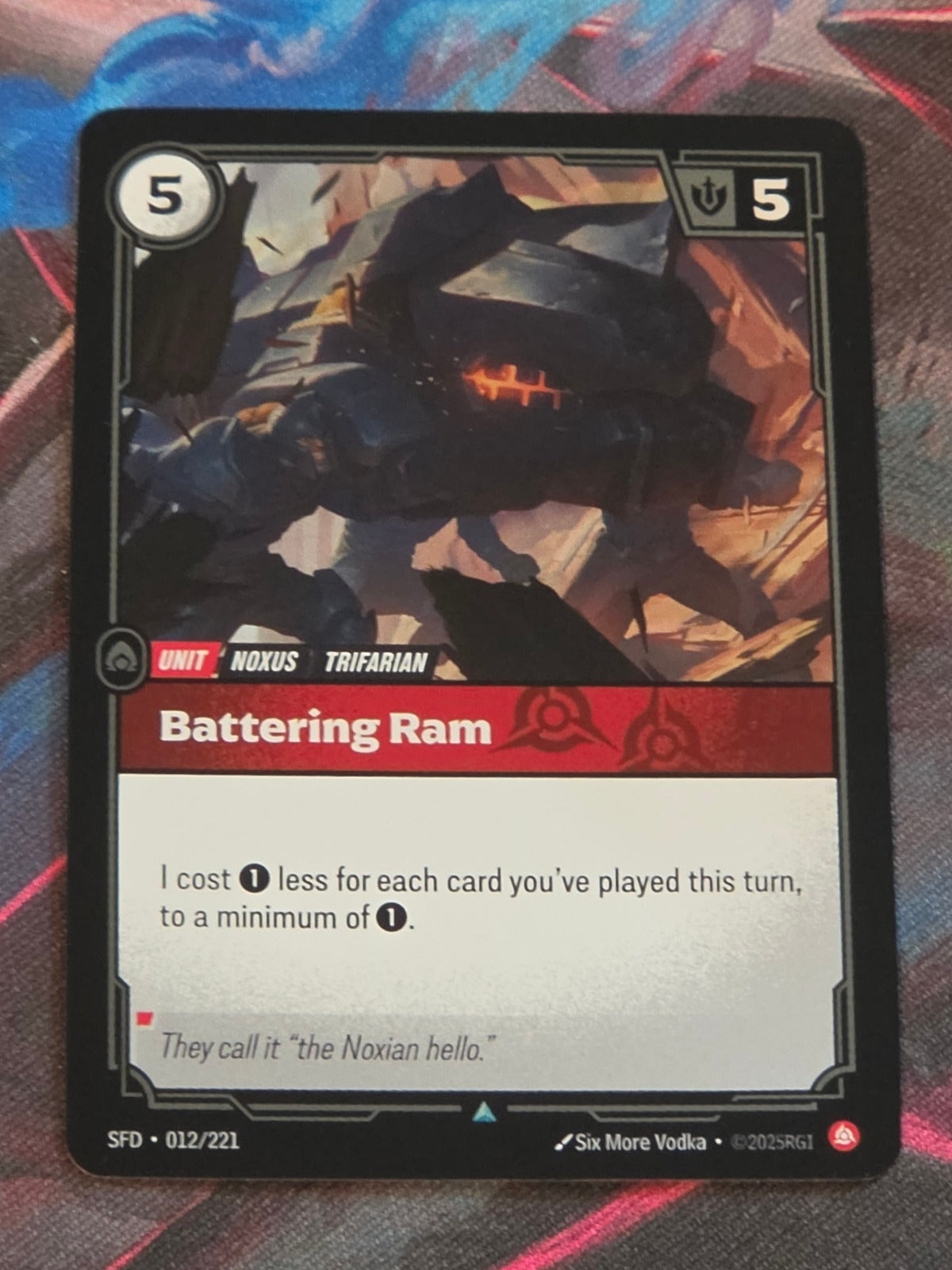 Battering Ram - 012/221 - Spiritforged - Uncommon - NM