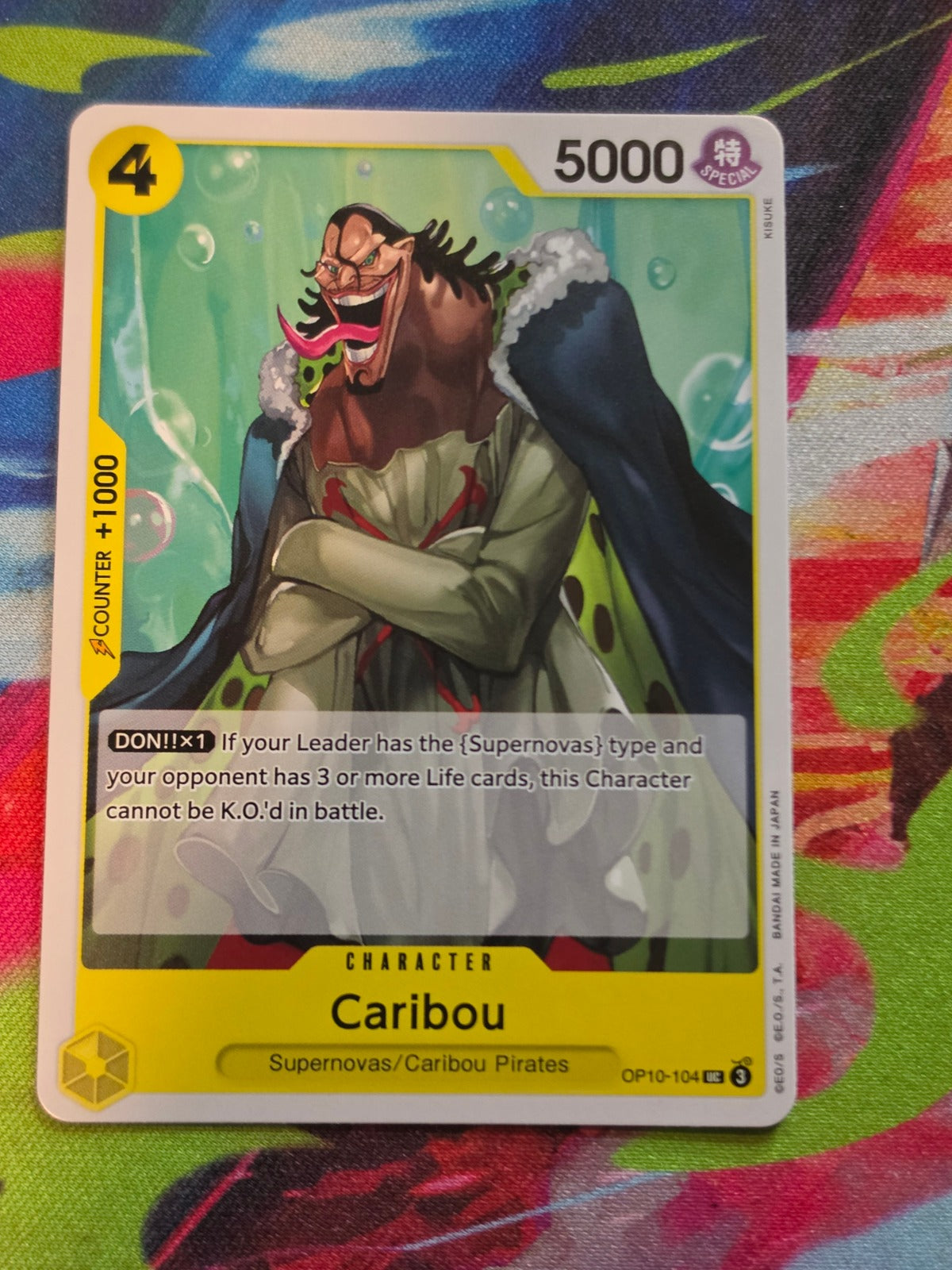 Caribou UC Royal Blood OP10-104 NM One Piece