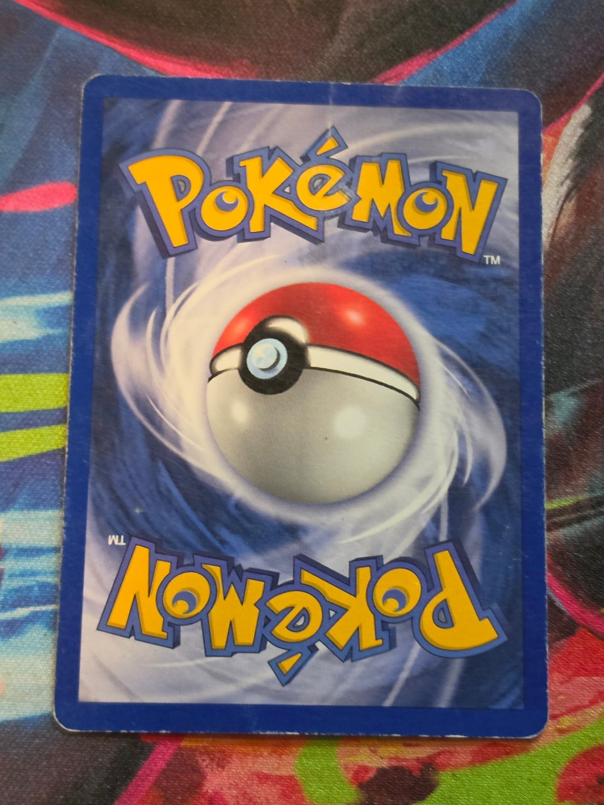 Pokemon Center Shadowless Base Set Uncommon 085/102 MP Pokemon (Back)