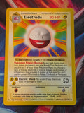 Electrode Shadowless Base Set Rare 021/102 NM Pokemon