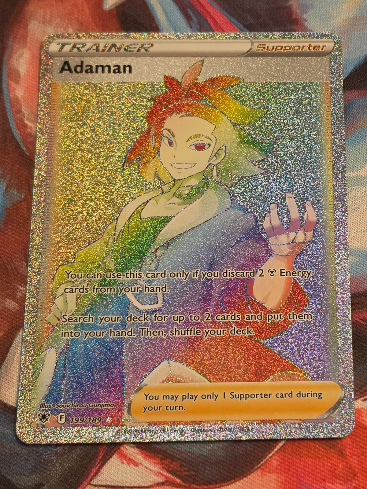 Adaman (Secret) Secret Rare SWSH10: Astral Radiance 199/189 NM Pokemon